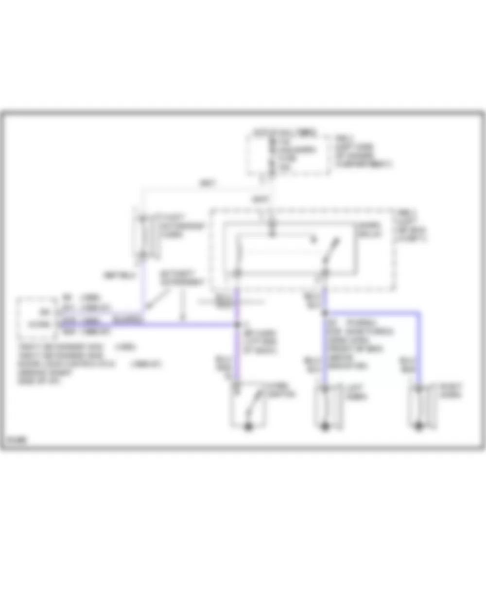 Электросхемы автомобиля 1996 Toyota Supra Wiring diagrams for cars